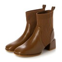トーナル TONAL ニットショートブーツ (キャメル)