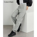 カルバン クライン Calvin Klein MODERN COTTON LOUNGE ジョガーパンツ スウェットパンツ ウエストロゴ QS6872E (グレー...