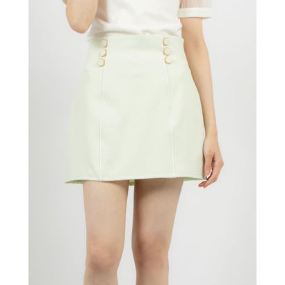 ココエアリー coco airy triple button skirt （MINT）