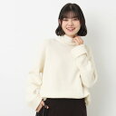 デッサン Dessin もちもちストレッチニット(XS~L) (ホワイト(002))