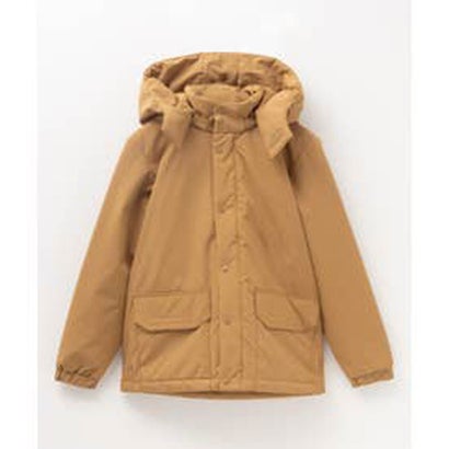 マックハウス Mac-House シャットアウター シームレス中綿フードブルゾン (ベージュ)