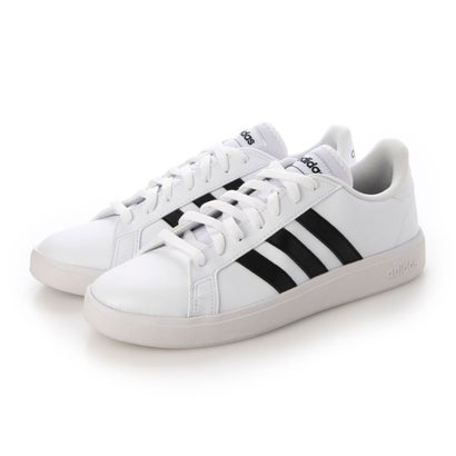 アディダス adidas GRANDCOURT BASE(グランドコート ベース)コートタイプスニーカー (ホワイト/ブラック)