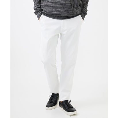 エムケーミッシェルクラン オム MK MICHEL KLEIN HOMME ストレッチパンツ/RE;NAPESTMピケストレッチ （ホワイト）