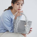 インデックス index 2WAYフリルショルダーバッグ (ライトグレー(011))
