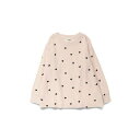 ブランシェス branshes 【DRC/お肌に嬉しい綿100%】ガールズアソートグラフィック長袖Tシャツ(WEB限定) (31:ハートドット_ピンク)