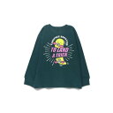ブランシェス branshes 【DRC/お肌に嬉しい綿100%】アソートグラフィック長袖Tシャツ(WEB限定カラーあり) (ダークグリーン)