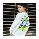 ブランシェス branshes 【DRC/お肌に嬉しい綿100%】アソートグラフィック長袖Tシャツ(WEB限定カラーあり) (02:フラワー_ホワイト)