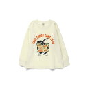 ブランシェス branshes 【DRC/お肌に嬉しい綿100%】アソートグラフィック長袖Tシャツ(WEB限定カラーあり) (04:ラビット_アイボリー)