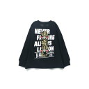 ブランシェス branshes 【DRC/お肌に嬉しい綿100%】アソートグラフィック長袖Tシャツ(WEB限定カラーあり) (92:スケボー_ブラック)