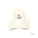 ブランシェス branshes 【DisneyCollection/ディズニーコレクション】裏起毛裾スカラップトレーナー (アイボリー)