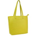 シーカー SEEKER MATTE ソフトレザーボンディングトート (ライム)