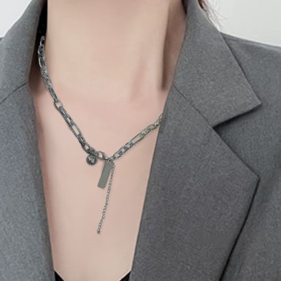 ダイヤモンドハーツ Diamond Hearts 【訳あり新品】チェーンネックレス シルバー (シルバー)