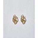 フィリップ オーディベール PHILIPPE AUDIBERT ニュアンスサークルピアス ゴールド Bo Adena laiton BO5591 (ゴールド)