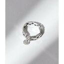 フィリップ オーディベール PHILIPPE AUDIBERT チェーンリング bague chaine Avner laiton BG5834 (シルバー)