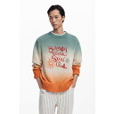 デシグアル Desigual KING プルオーバーロングスリーブ (オレンジ)