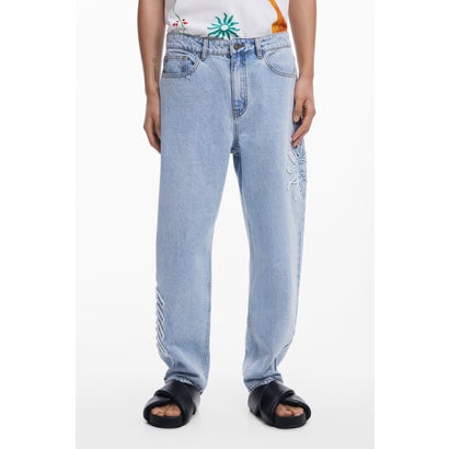 デシグアル Desigual BRUNO デニムロングパンツ (ブルー) デシグアル Desigual BRUNO デニムロングパンツ (ブルー)