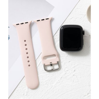 エモニーク emonique シリコン製 Apple Watch Band スマートウォッチバンド【38/40/41/42/44/45/49mm対応】 （ピンク）