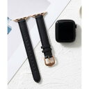 エモニーク emonique 本革レザー 細身バンド Apple Watch Band スマートウォッチバンド【38/40/41/42/44/45/49mm対応...