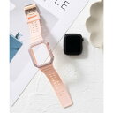エモニーク emonique シリコン製 Apple Watch Band スマートウォッチバンド【38/40/41/42/44/45/49mm対応】 (ピンク...