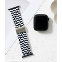 エモニーク emonique ナイロン編み WOVEN Apple Watch Band スマートウォッチバンド【38/40/41/42/44/45/49mm対...