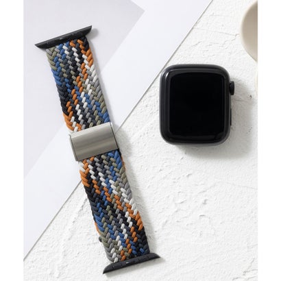 [SPIGEN] GALAXY WATCH バンド ソロループ スポーツ 調整可 ファブリック 一体型 軽量 速乾 柔軟 バンド腕時計 時計バンド ライト・フィット AMP04040 (ブラック)