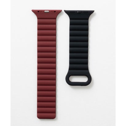 エモニーク emonique シリコン製 Apple Watch Band スマートウォッチバンド【38/40/41/42/44/45/49mm対応】 (ブラック×レッド) エモニーク emonique シリコン製 Apple Watch Band スマートウォッチバンド【38/40/41/42/44/45/49mm対応】 (ブラック×レッド)