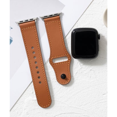 エモニーク emonique 本革レザー Apple Watch Band スマートウォッチバンド【38/40/41/42/44/45/49mm対応】 (ブラウン) エモニーク emonique 本革レザー Apple Watch Band スマートウォッチバンド【38/40/41/42/44/45/49mm対応】 (ブラウン)