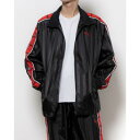 プーマ PUMA メンズ ウインドジャケット SHADOW STRIPE ウーブンジャケット_ 527752 (PUMA Black-For All Time Red)(4)