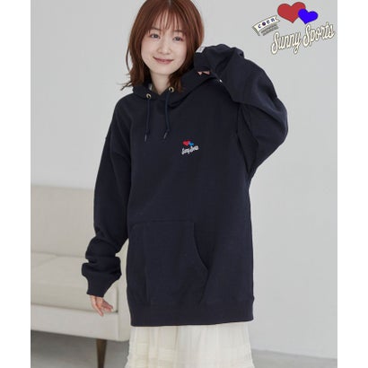 SunnySports(サニースポーツ)別注 ワンポイントハート刺繍パーカー