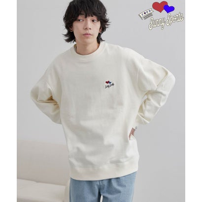 SunnySports(サニースポーツ)別注 ワンポイントハート刺繍スウェット