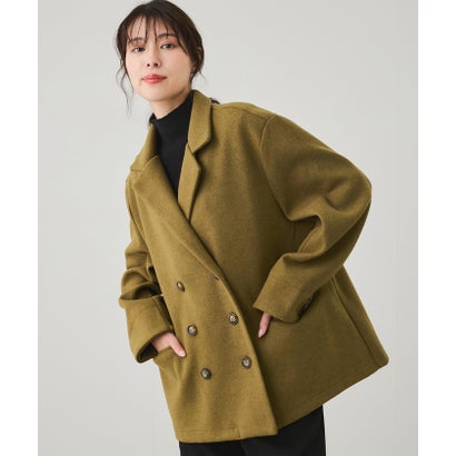 ジャイロ JAYRO W前テーラーカラーコート 96ー191744 セレクション (カーキ )