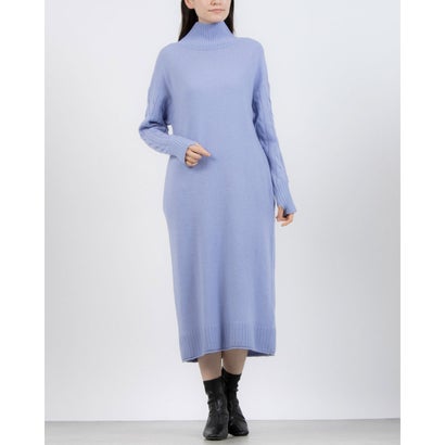 センソユニコ Sensounico LrdR ニットワンピース (ライトブルー)