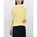 センソユニコ Sensounico Lucruca garment dye ベスト (イエロー)