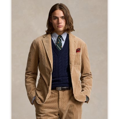 ポロ ラルフ ローレン POLO RALPH LAUREN モダン ストレッチ コーデュロイ スーツ ジャケット （200ブラウン）