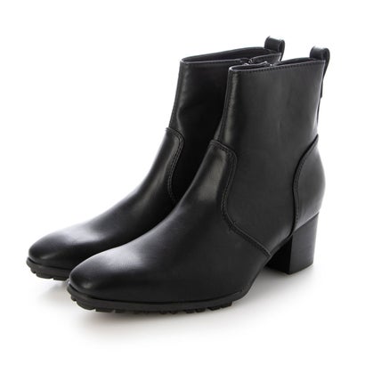 ヨースケ YOSUKE ロングノーズヒールアップブーツ （ブラックマット）