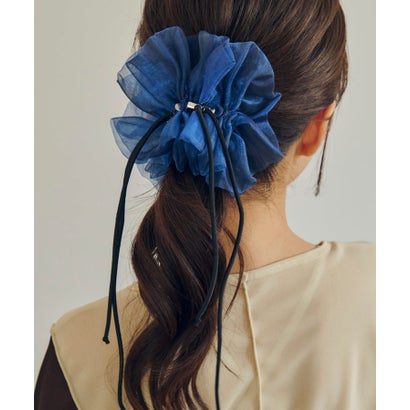 ゴールディ GOLDY ドローストリング シアー シュシュ / 6240503 （ブルー）