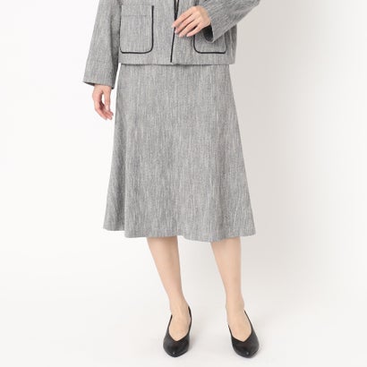 コルディア CORDIER 【セットアップ】スラブメランジスカート （ネイビー(094)）