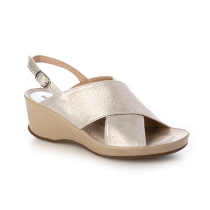 モード カオリ MODE KAORI 【本革】 サンダル 35367 （シルバー）のサムネイル