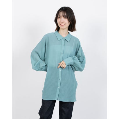 アルシーヴ archives バッグドロストシャツ (BLU)