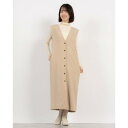 ドゥ アルシーヴ DOUX ARCHIVES ウールライク3WAYジャンパースカート (BEG)