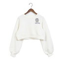 アルシーヴ archives ヘビーウエイトクロップトレーナー (OFWH)