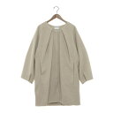 ドゥ アルシーヴ DOUX ARCHIVES タックアクセントコクーンコート (IVO)