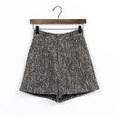 アルシーヴ archives ツイードショートパンツ (GRY)