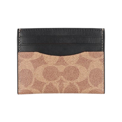 コーチ COACH CW366 カードケース シグネチャー メンズ （ブラウン/ブラック）