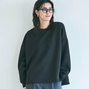 コカ coca ソフトスウェットビッグサイズトップス (Black)