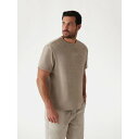 ゲス GUESS RIBBED Crewneck Tee (F9IS)