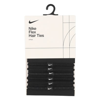 ナイキ NIKE ヘアゴム レディース フレックス ヘアタイ 6PK BN2085 （ブラック）