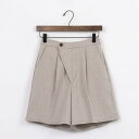 アルシーヴ archives センタープレスショートパンツ (GRY)