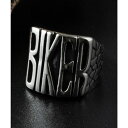 エモニーク emonique メンズ ハード ボリューム ステンレス ファッションリング (G)