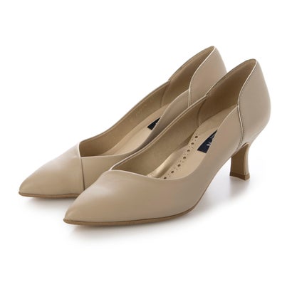 タラントン バイ ダイアナ TALANTON by DIANA ベーシックヒールパンプス (ダークベージュカーフ)